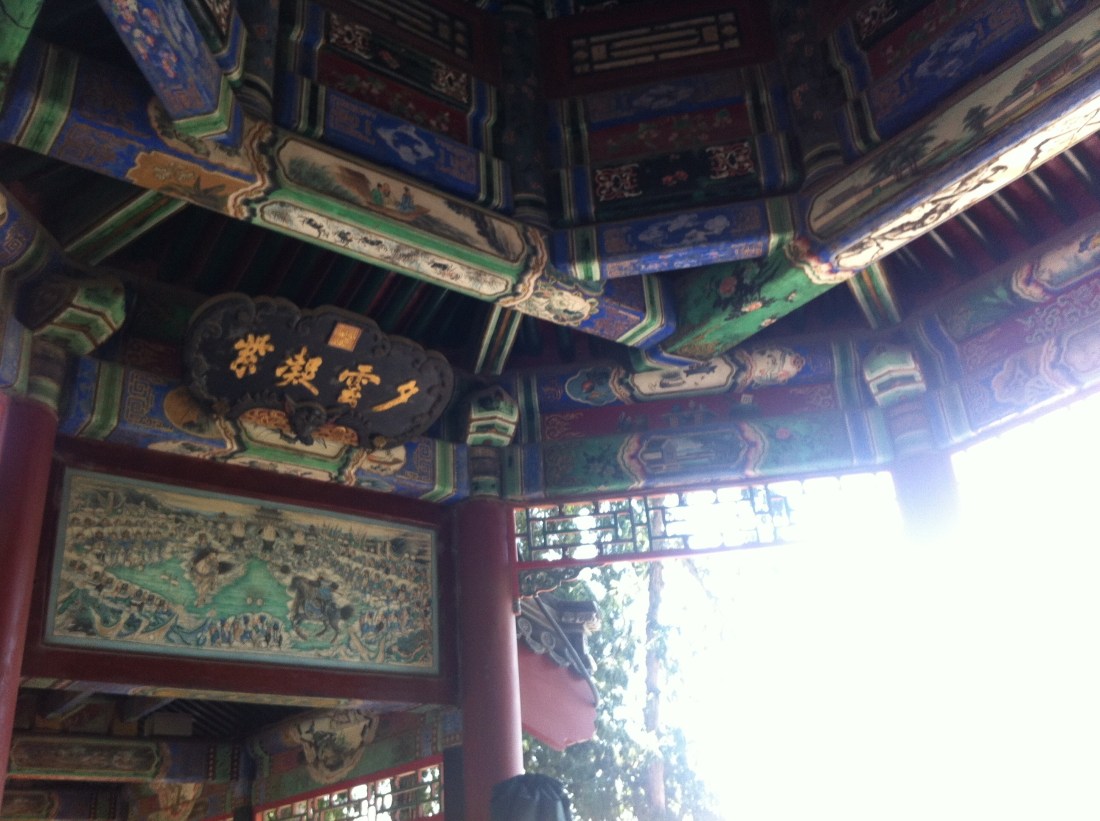 part of the long corridor - a half mile of over 8,000 paintings