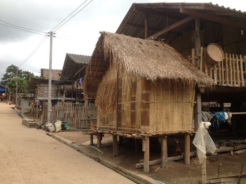 stilted houses in case of flooding