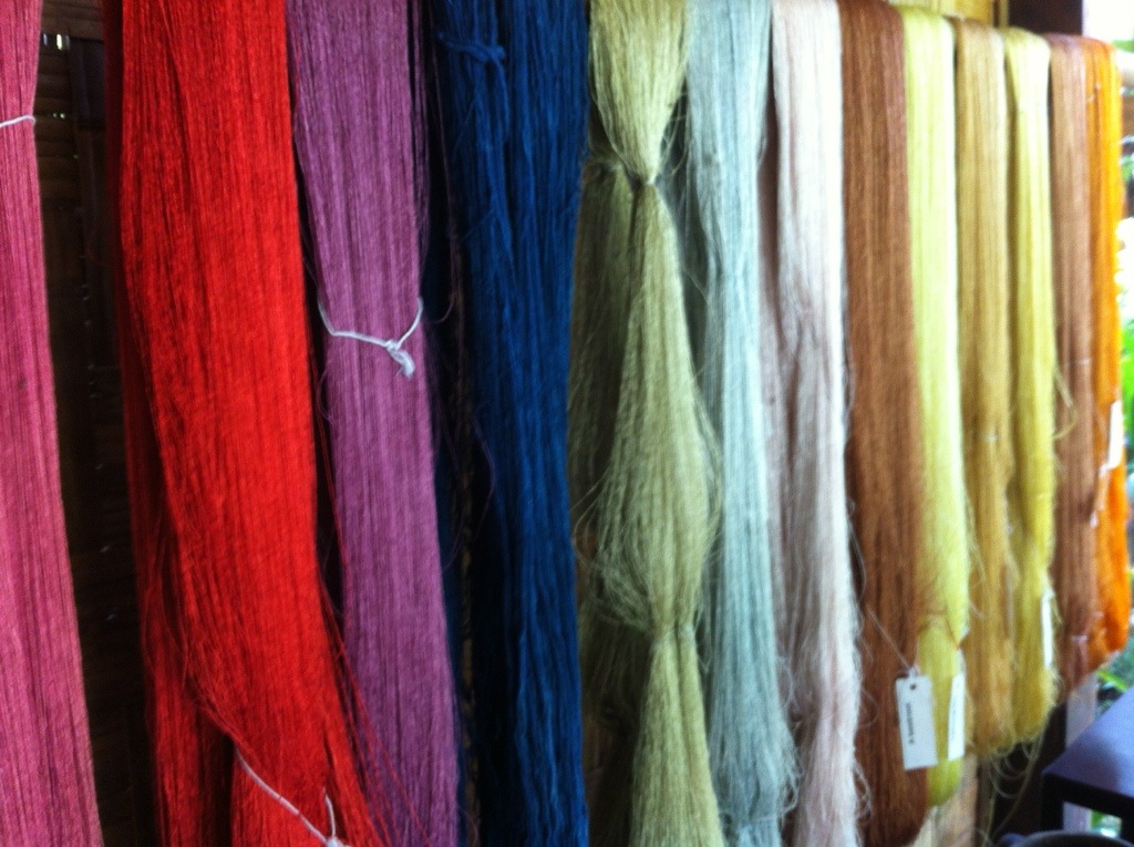 natural dyed colors